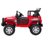 Elektrické autíčko Jeep BEAST 4x4 - MP3 - červené